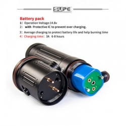 large COB TORCH SCUBALAMP V7K PRO BALIDIVESHOP 5